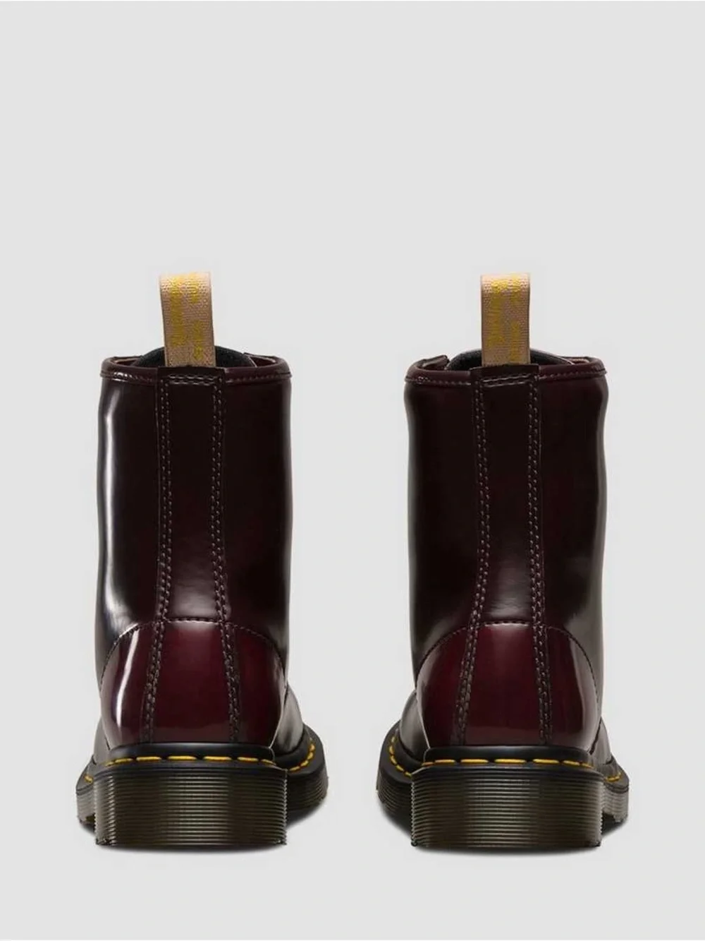 Dr Martens vegan 1460 cherry red Cambridge brush OG lace up unisex boots